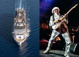 Le MSC Bellissima est en cale sèche aux chantiers de l’Atlantique de Saint-Nazaire