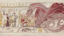 In Bayeux, the Hotel du Doyen exhibits a tapestry on the theme of Game of Thrones until December 31st 2019