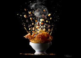 Novembre Gourmand expose les photos culinaires de Patrick Rougereau à l’Hôtel de Ville de Caen