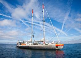 Morbihan: the scientific schooner Tara has left Lorient for a new Expedition