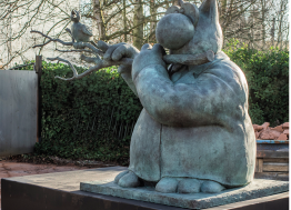 Les statues en bronze du Chat de Philippe Geluck déambuleront à Caen !