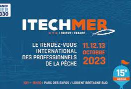 Le salon des professionnels de la pêche Itechmer se tiendra du 11 au 13 octobre 2023 à Lorient