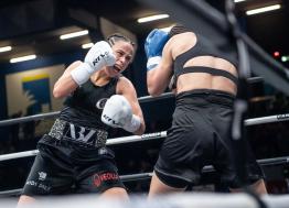 La boxeuse Amina Zidani se prépare à fond pour les JO 2024