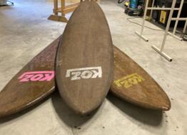 Koz Surfboards mise sur le mycélium pour réinventer la planche de surf