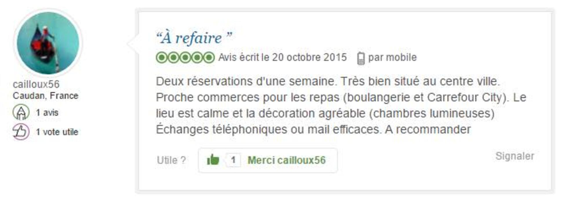 Appart hôtel Lorient : nous donnons la parole à nos clients