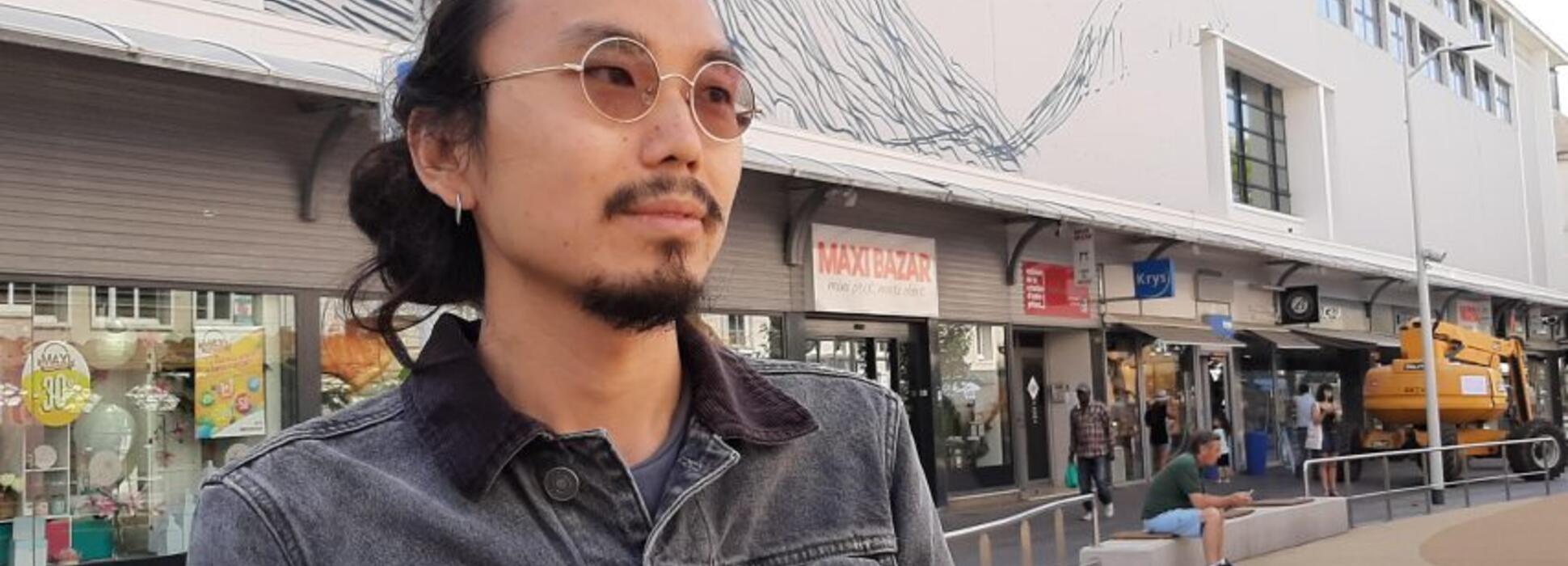 Con su operación « Taguear la ciudad”, Saint-Nazaire invita a los artistas callejeros DALeast y David de la Mano