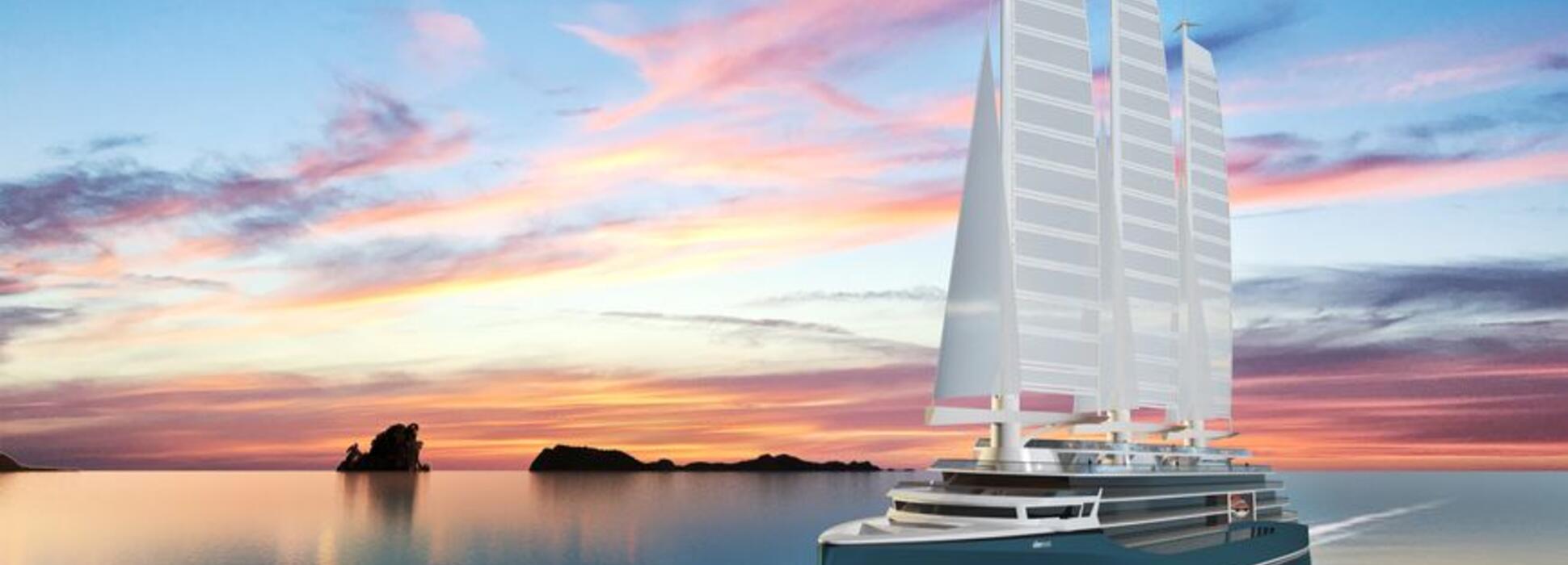 La voile du futur s’invente sur les chantiers de l’Atlantique de Saint-Nazaire