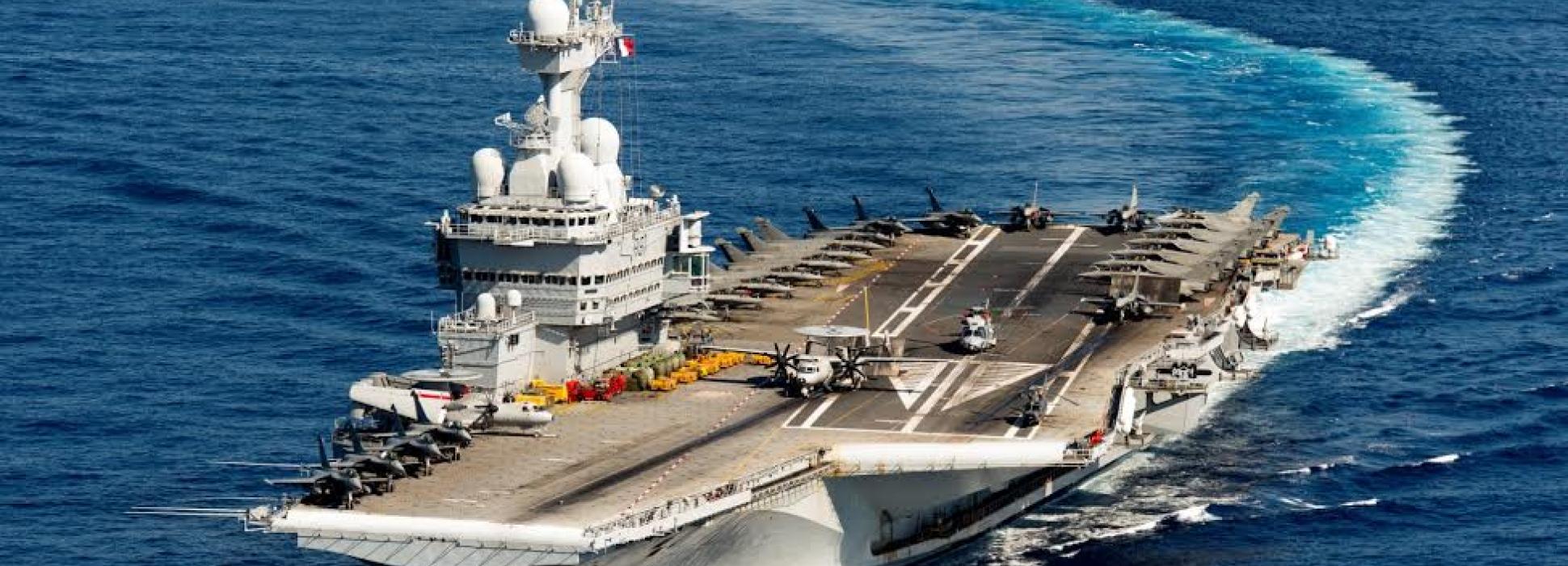 La ministre des Armées Florence Parly annonce la construction d’un nouveau porte-avions aux chantiers de l’Atlantique de Saint-Nazaire