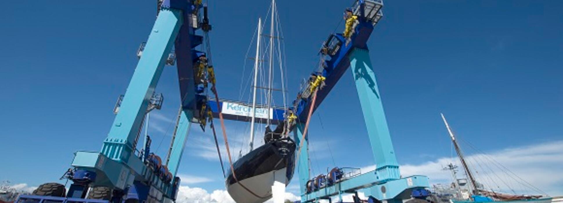 A Lorient, l’Aire de Réparation Navale de Keroman sera au large