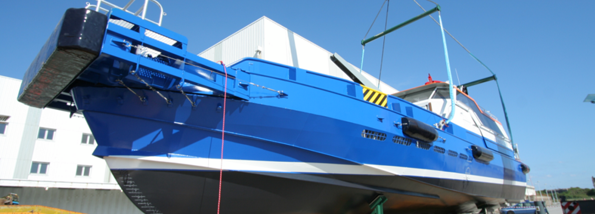 Le chantier cherbourgeois Efinor Allais a reçu de nouvelles commandes du Groupe Bourbon