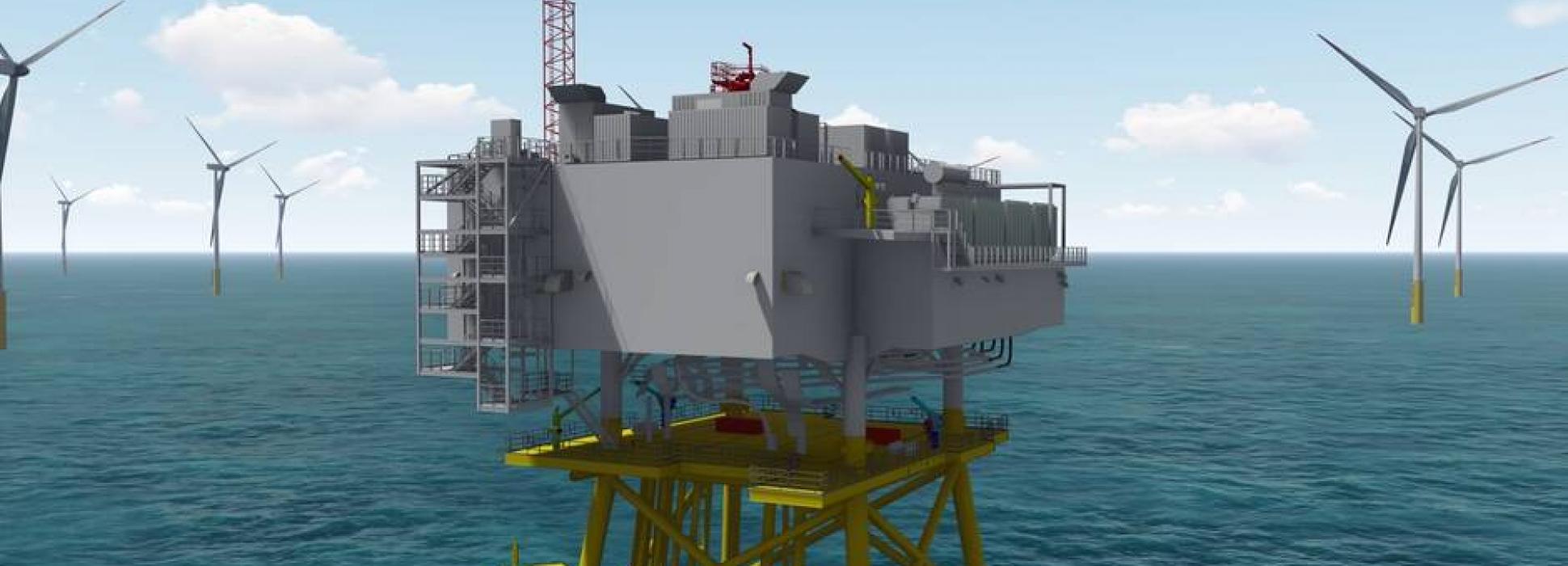 Les Chantiers de l’Atlantique de Saint-Nazaire assureront la maintenance de trois sous-stations électriques des parcs éoliens en mer