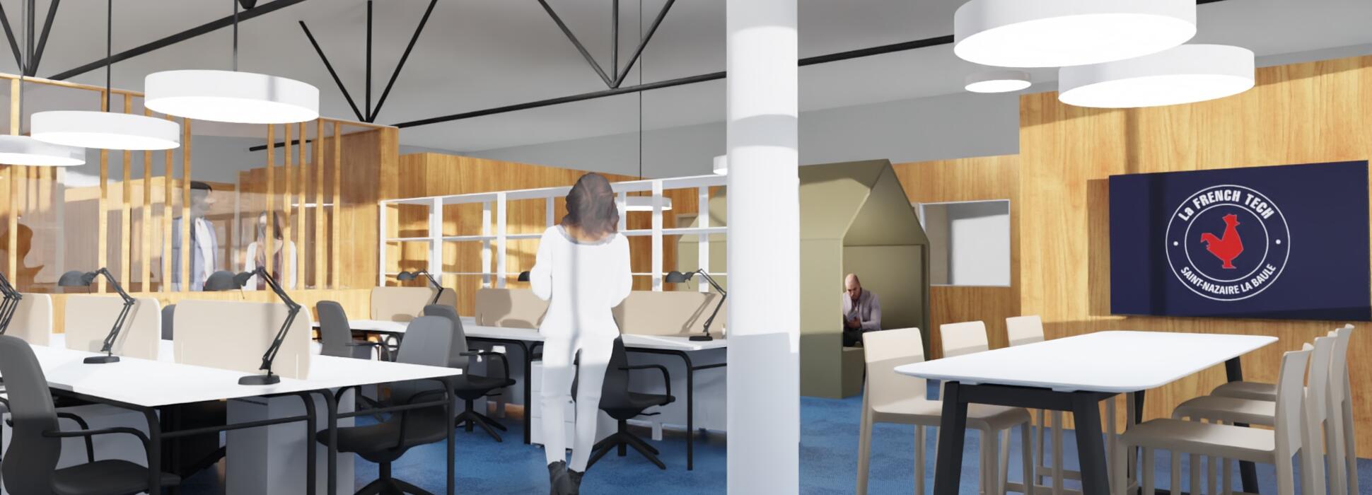 Le coworking a le vent en poupe dans la ville de Saint-Nazaire