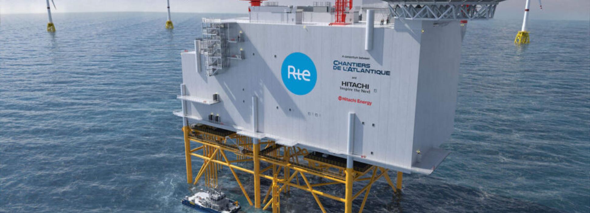 Les géants des réseaux électriques RTE, Les Chantiers de l’Atlantique et Hitachi Energy signent un accord historique pour l’éolien en mer