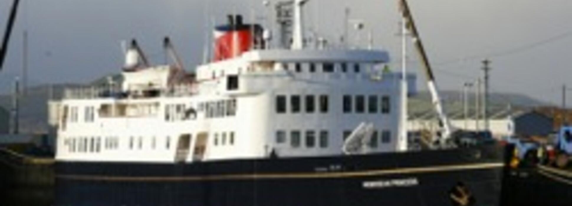 The Hebridean Princess: a luxury stop in Cherbourg!