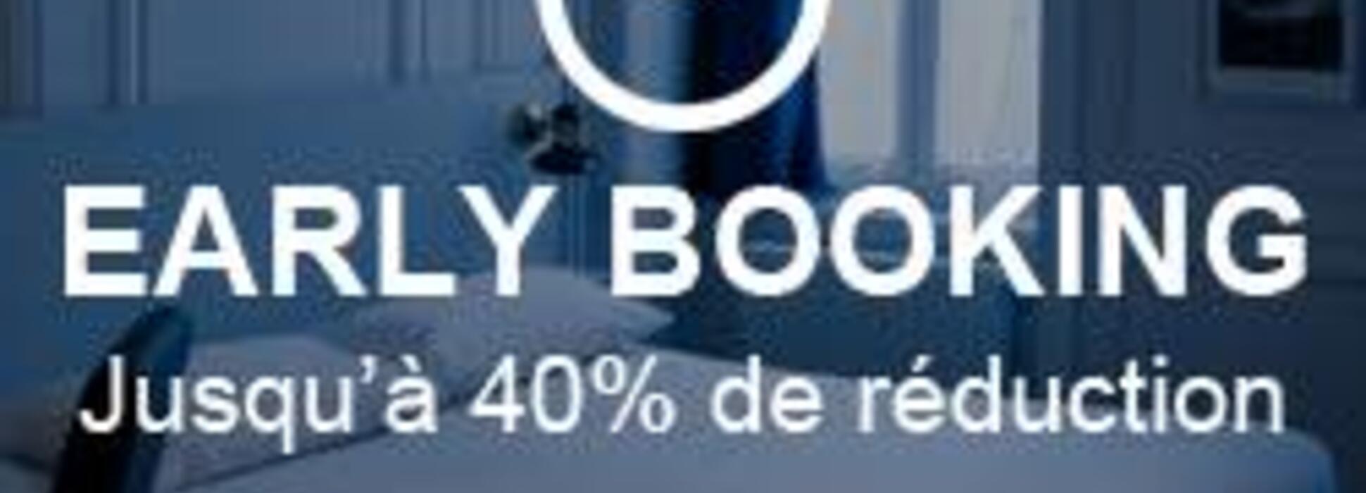 Jusqu'à 40% de réduction en réservant à l'avance !