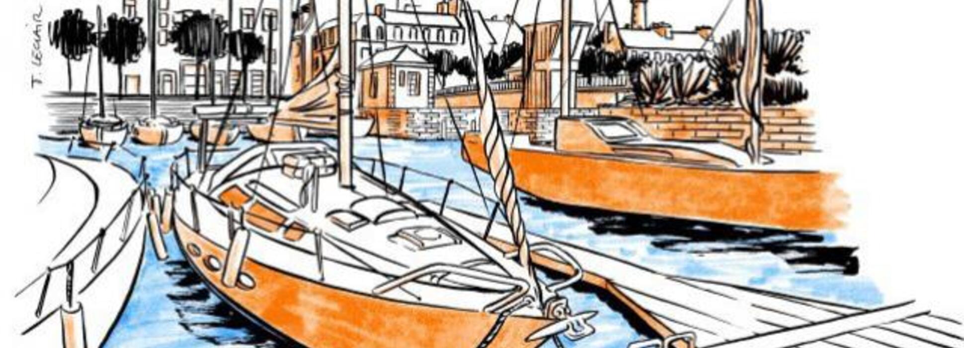 Exposition : Croquis d'après-guerre à l'hôtel Gabriel