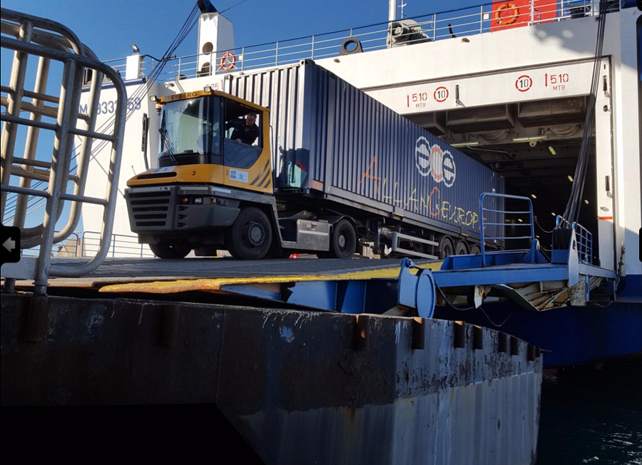 Depuis le Brexit, Cherbourg Port connaît un regain d’activité grâce à sa route maritime directe avec l’Irlande